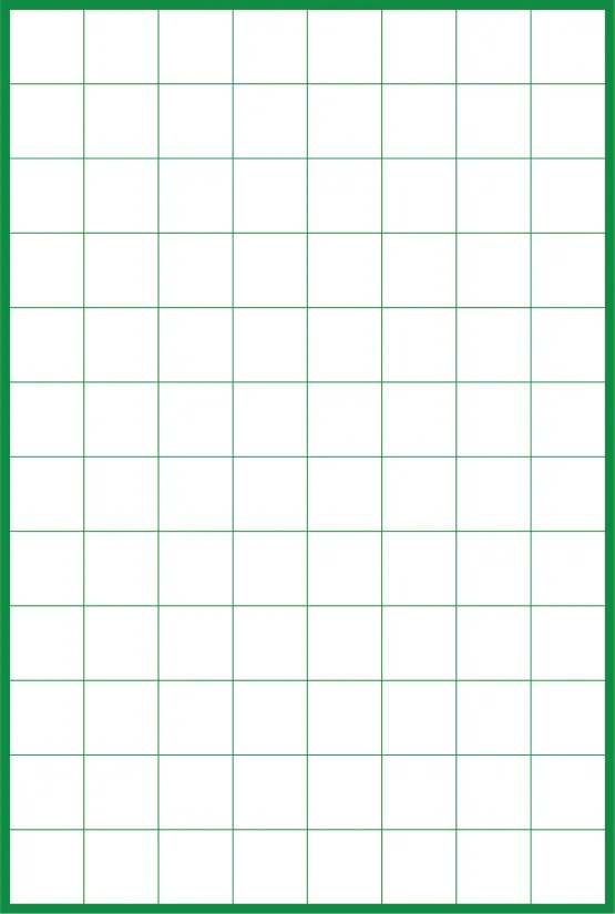 1 Inch Graph Paper Printable