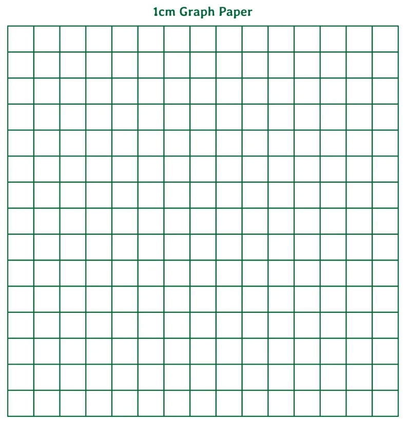 1cm Graph Paper Printable