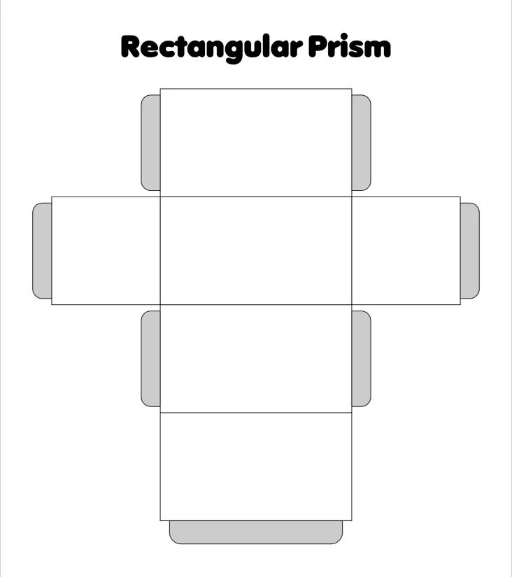3D Rectangular Prism Cut Out