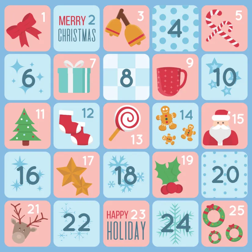 Advent Calendar Number Printables