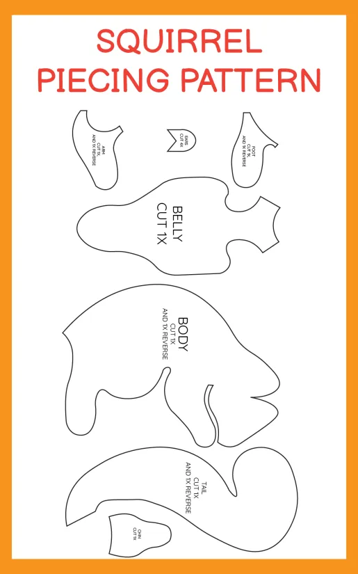 Animal Paper Piecing Patterns Free