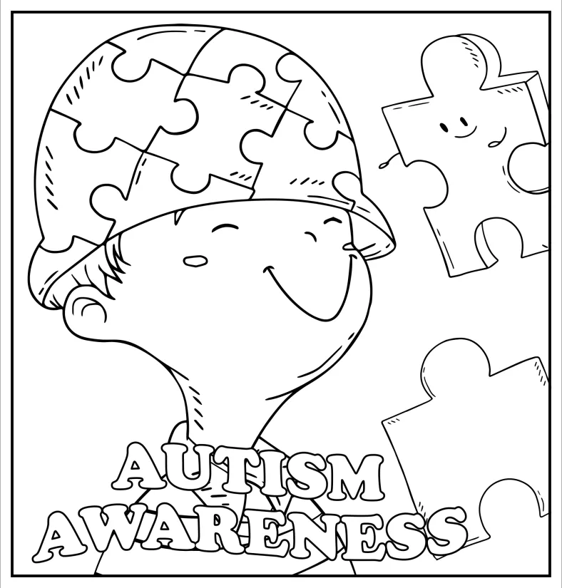 Autism Coloring Pages