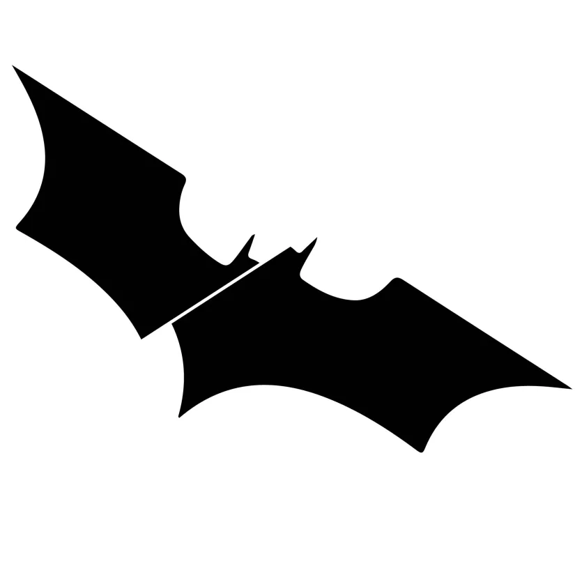Batman Logo Pumpkin Template