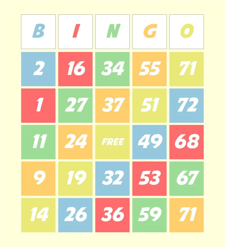 Bingo Calling Cards Deck