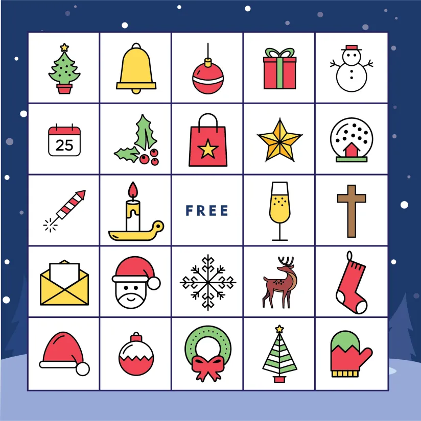 Christian Christmas Bingo- Printable