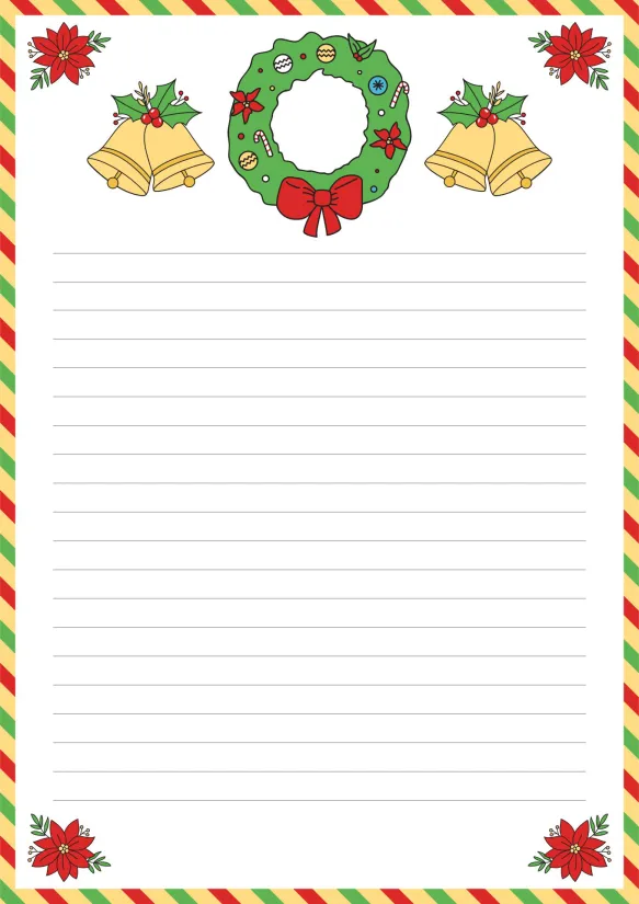 Christmas Writing Paper Printable