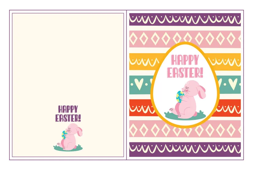 Cute Easter Card Printable