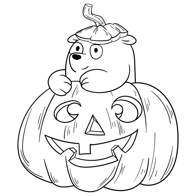 Cute Halloween Coloring Pages To Print And Color