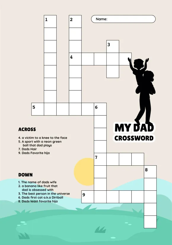 Easy Kids Crossword Puzzles