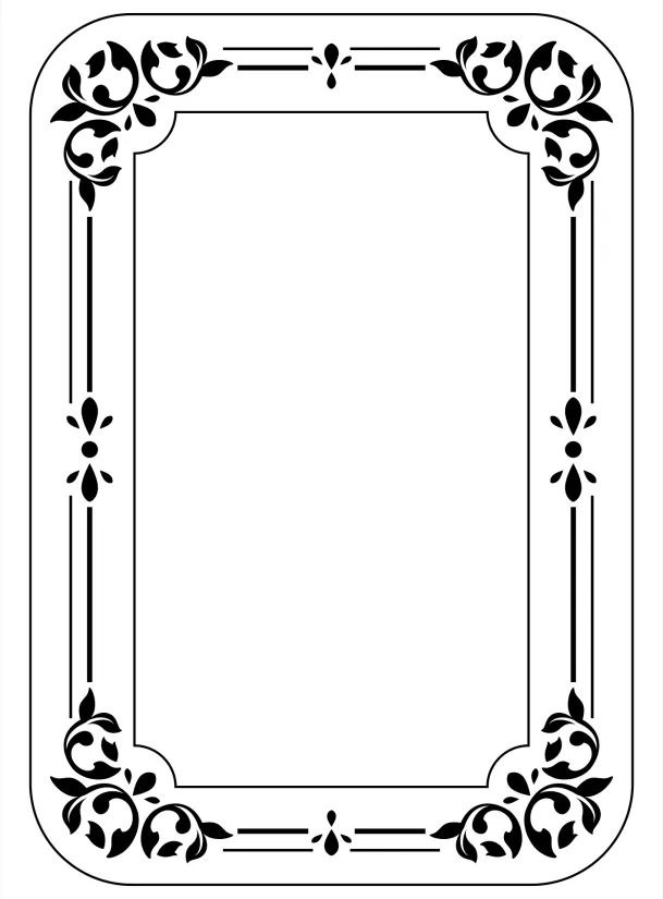 Frames Coloring Pages Printable