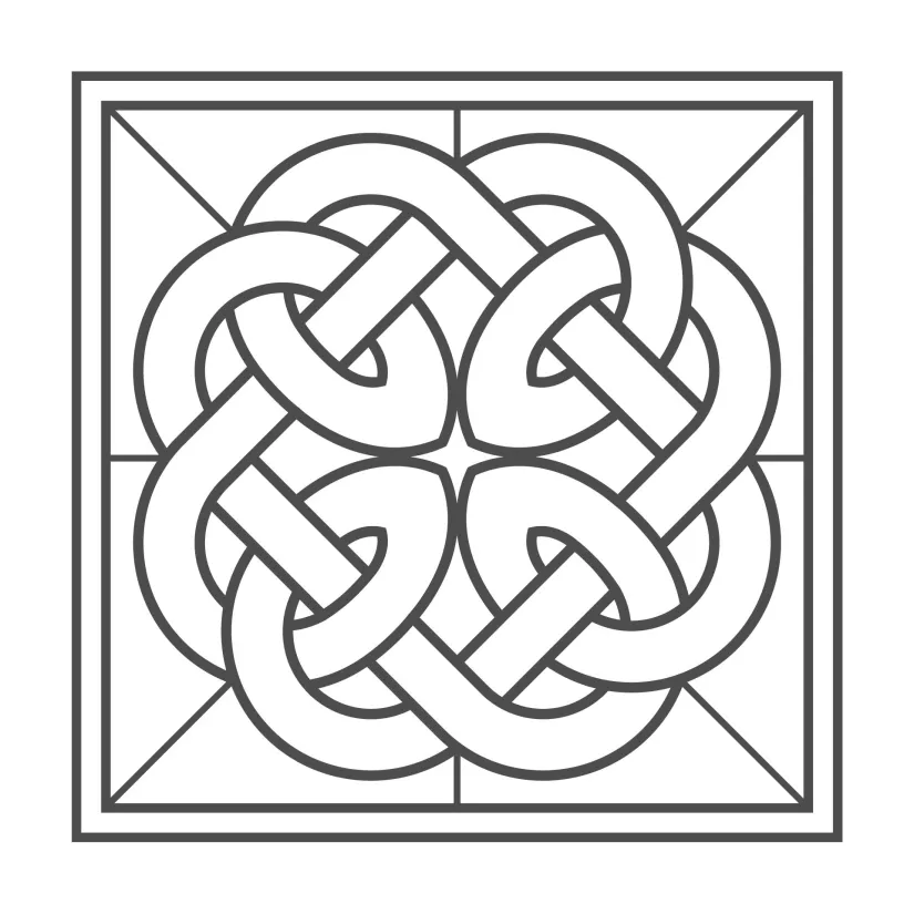 Celtic Stained Glass Patterns