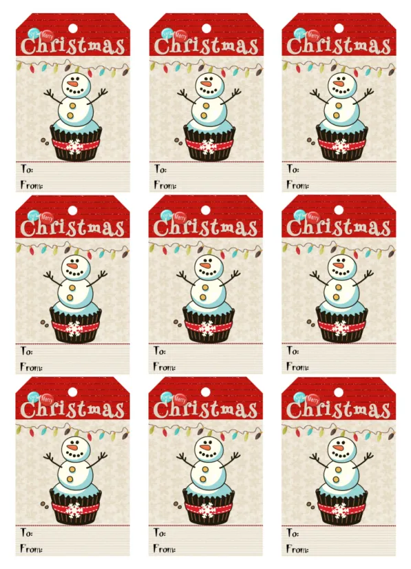 Funny Printable Christmas Gift Tags