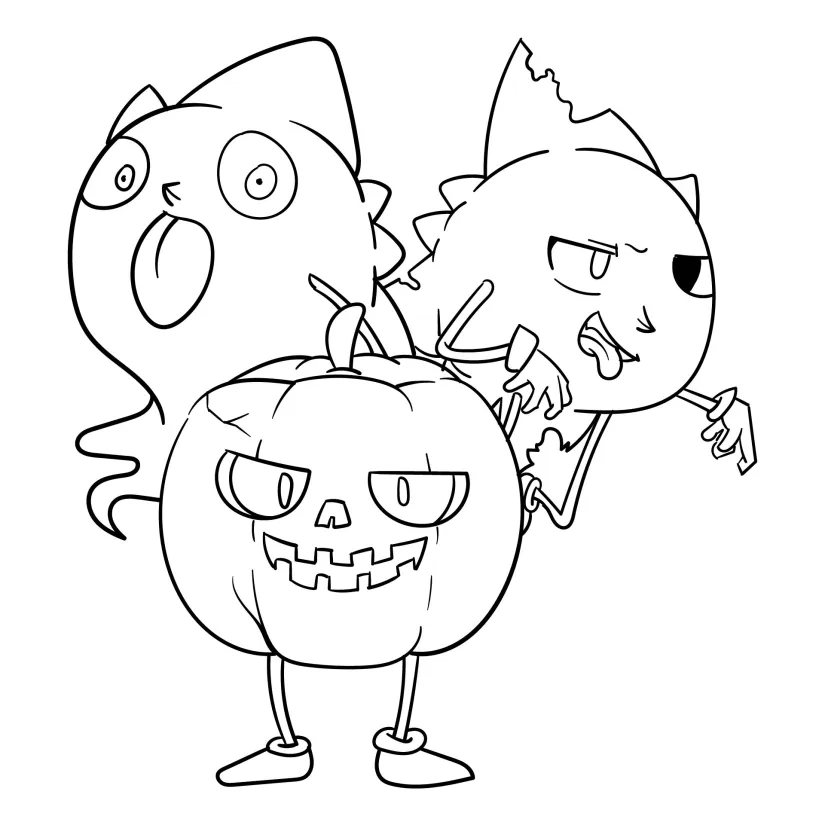 Free Halloween Coloring Pages For Adults & Kids