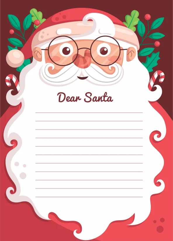 Letters From Santa Claus Template