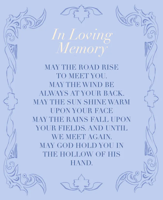 Memorial Card Templates