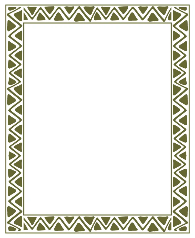 Printable 8.5 X 11 Picture Frame Borders