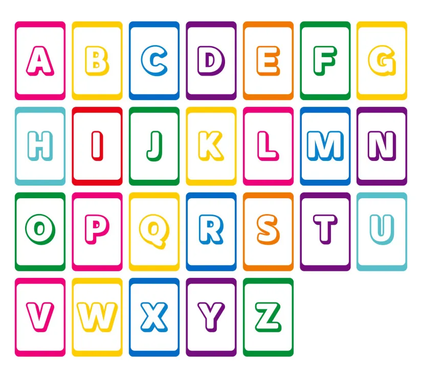 Printable ABC Flash Cards