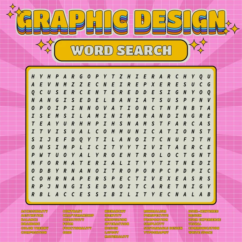 Printable Adult Word Search Puzzles