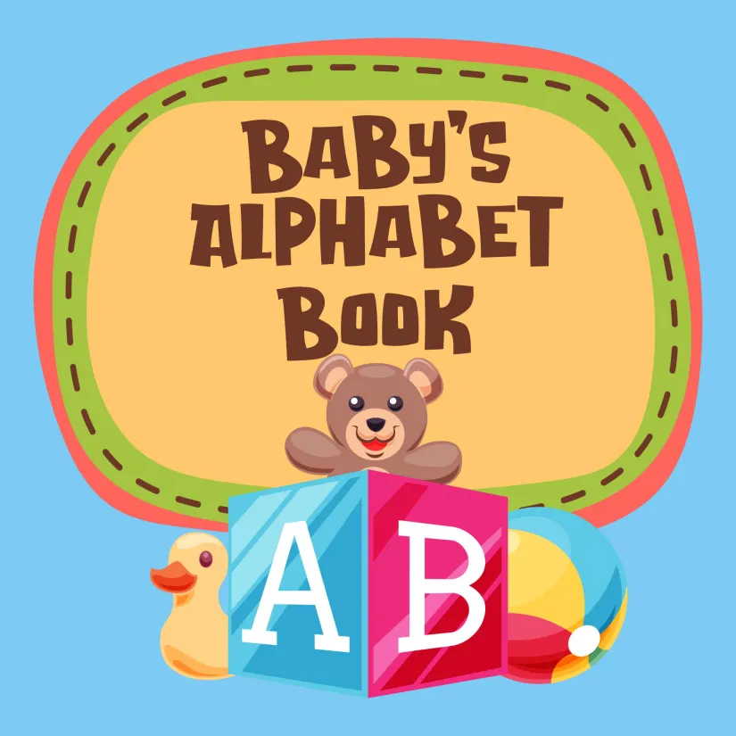 Printable Alphabet Book for Baby Shower