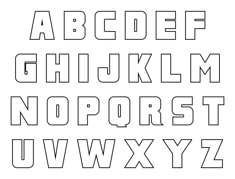 Printable Alphabet Letter B