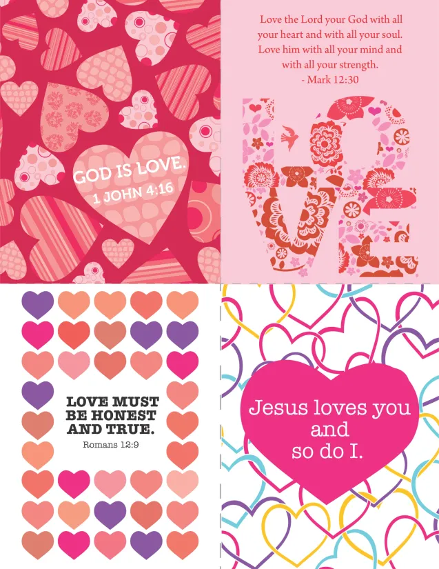 Printable Christian Valentine Cards