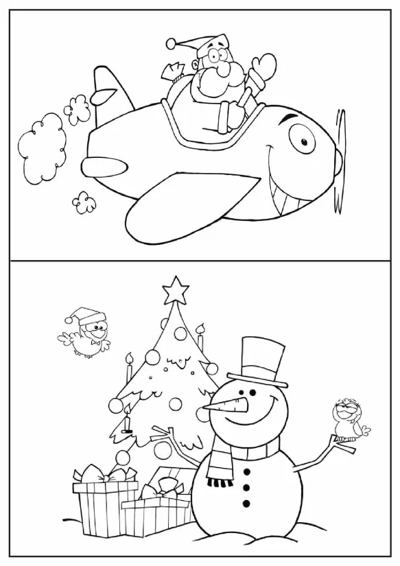 Printable Christmas Activity Pages