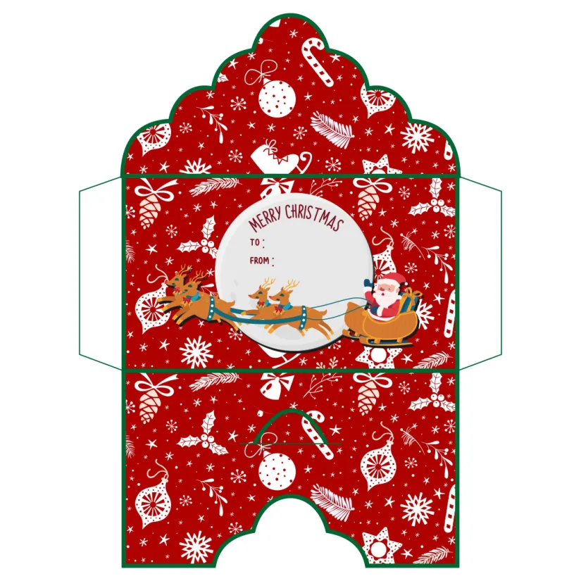 Printable Christmas Money Holders