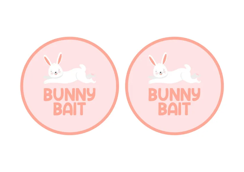 Printable Easter Bunny Bait Tags