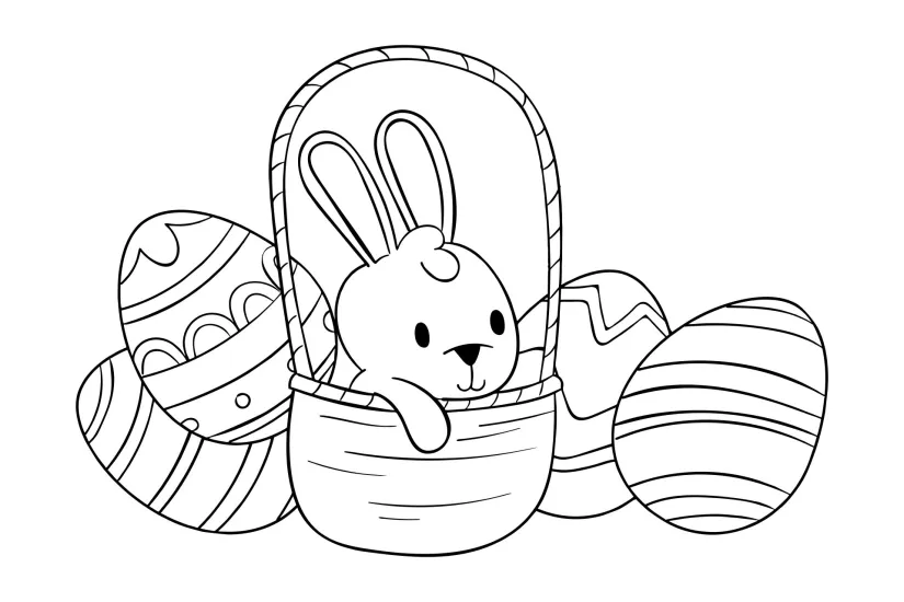 Printable Easter Coloring Pages