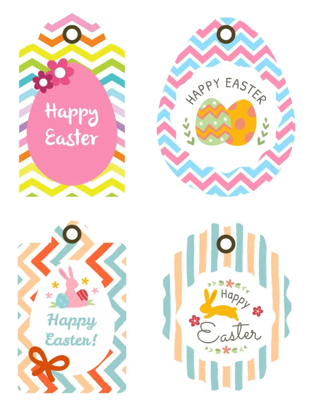 Printable Easter Tags