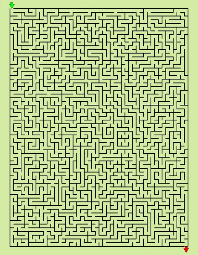 Printable Hard Mazes for Adults