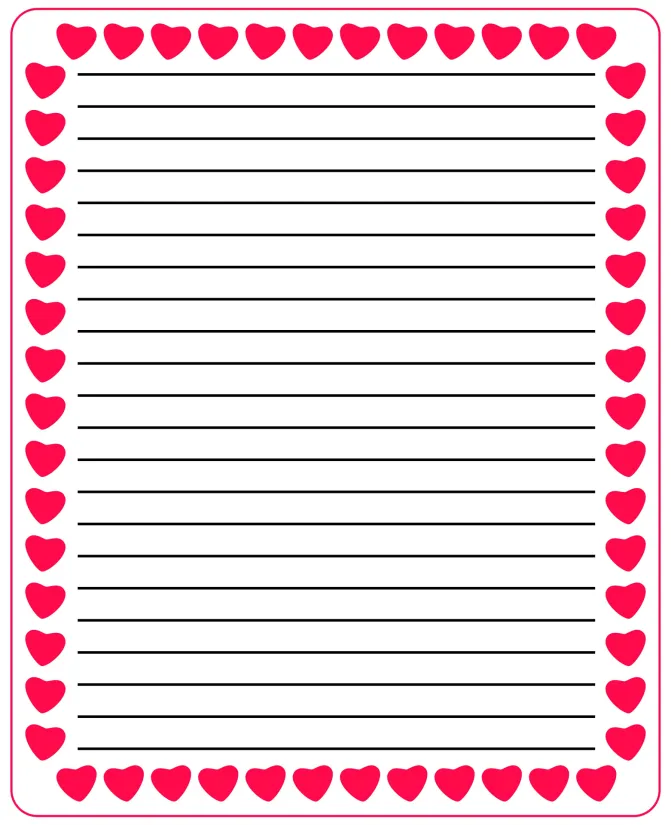 Printable Letter Writing Paper