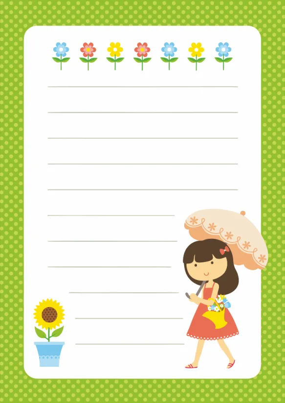 Printable Letter Writing Paper