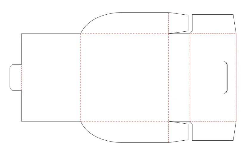 Printable Purse Box Template