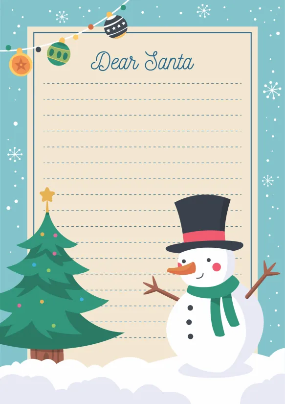 Printable Santa Letters Templates