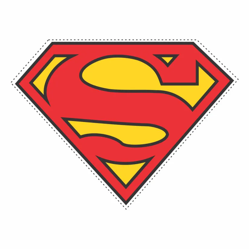 Printable Superman Logo Template