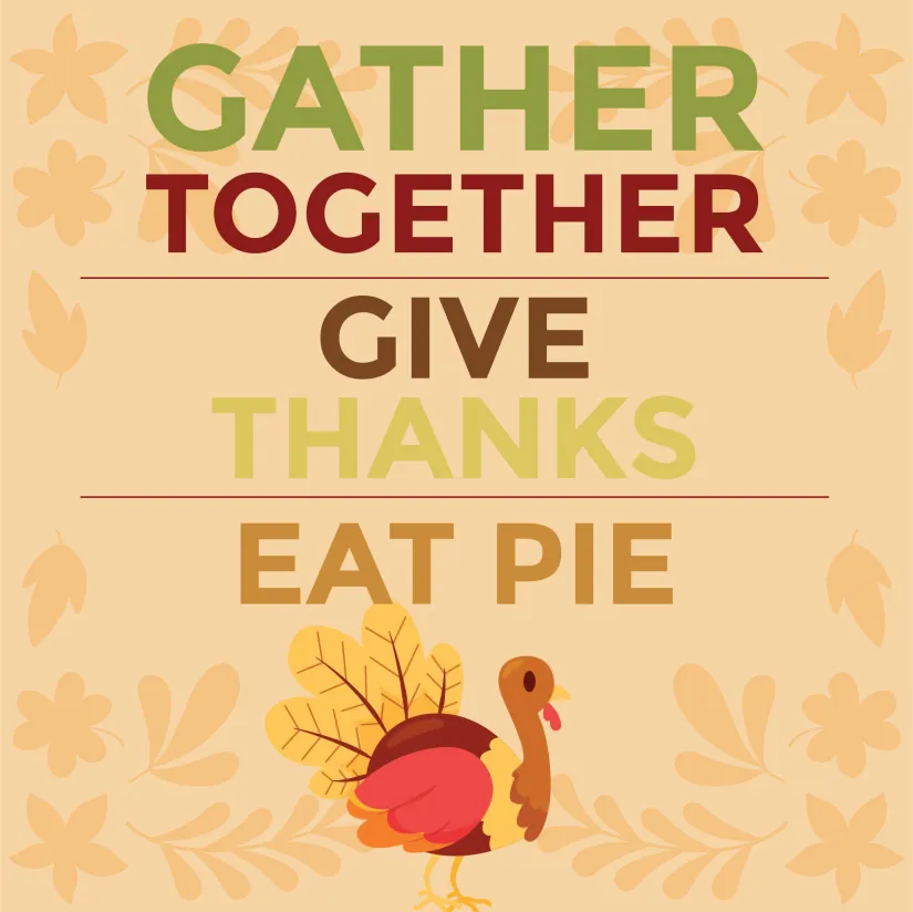 Printable Thanksgiving Sign