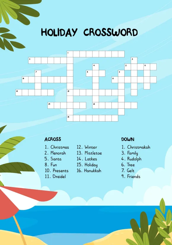 Fun Easy Crossword Puzzles
