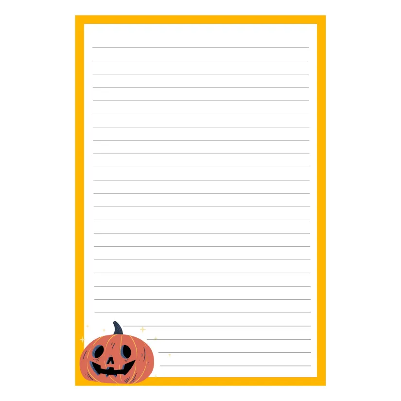 Halloween Border Paper Printable
