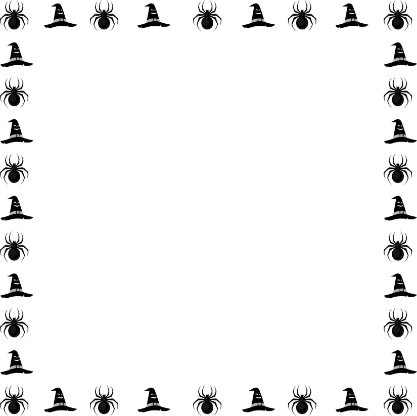 Halloween Border Paper Printable