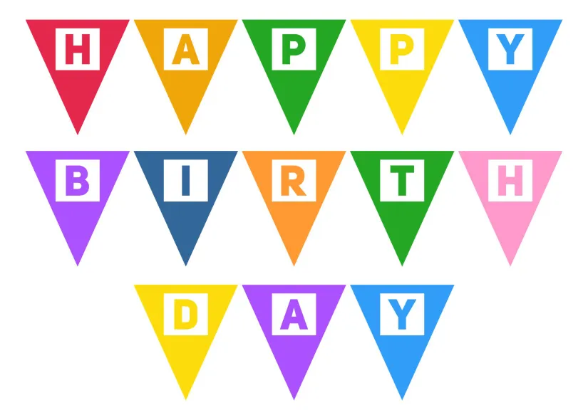 Happy Birthday Banners and Signs