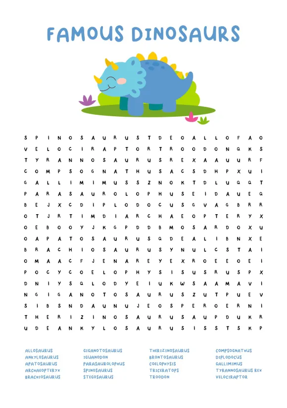 Hard Printable Word Search Puzzles