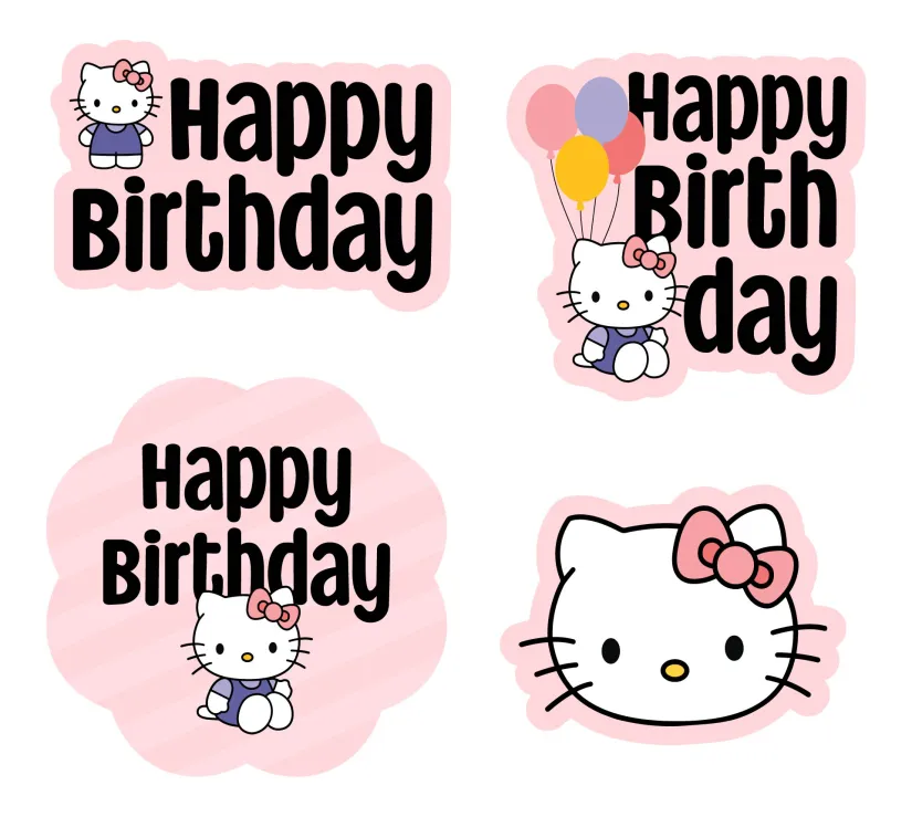 Hello Kitty Cupcake Printables Free