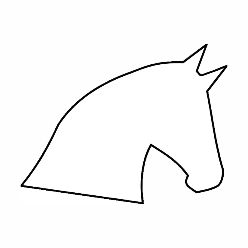 Horse Head Template