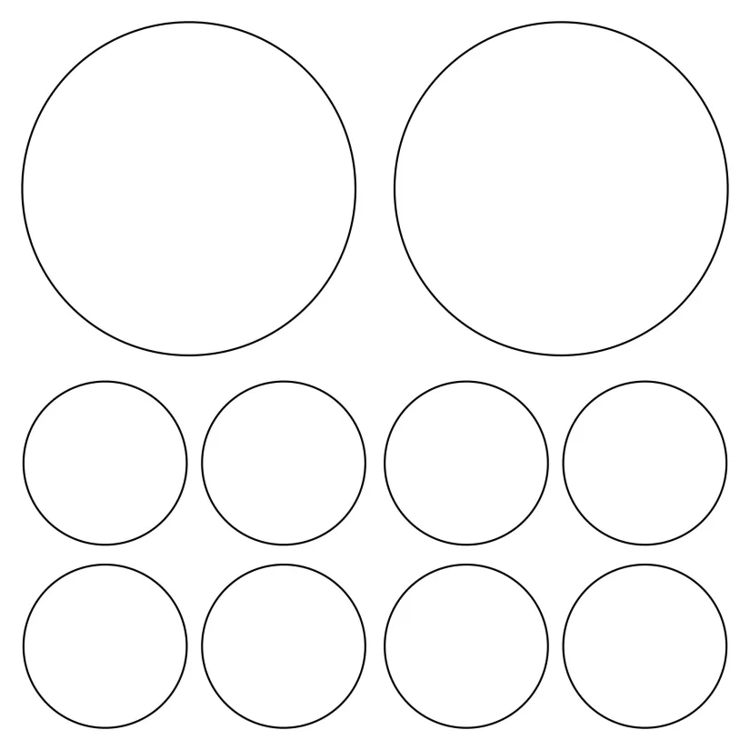 Inch Circle Template Printable