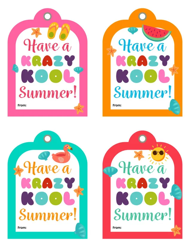 Krazy Kool Summer Printable Free