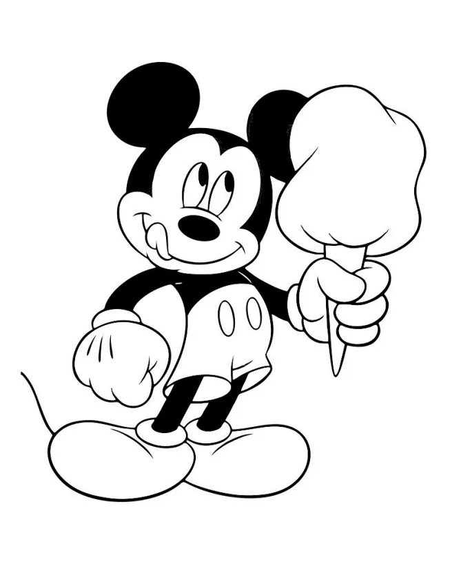 Mickey Mouse Coloring Pages Printable