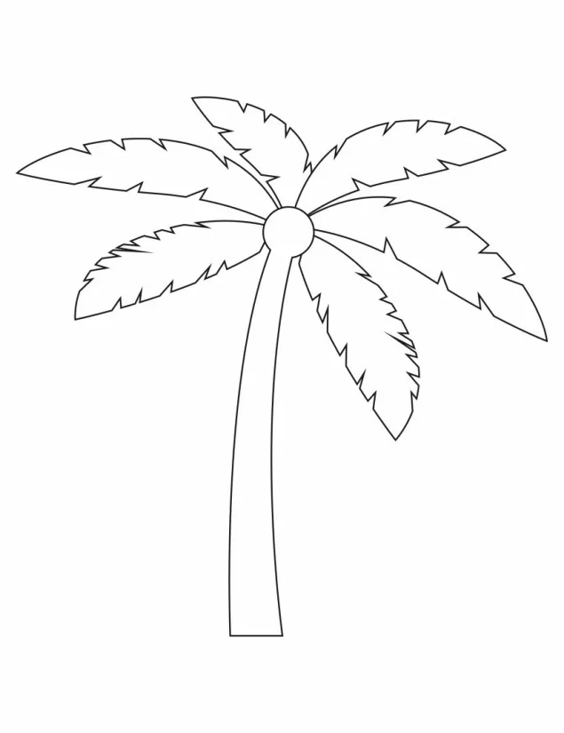 Palm Tree Stencils Printable