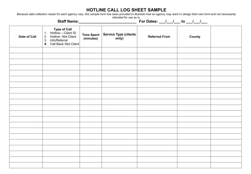 Phone Call Log Sheet Templates Printable
