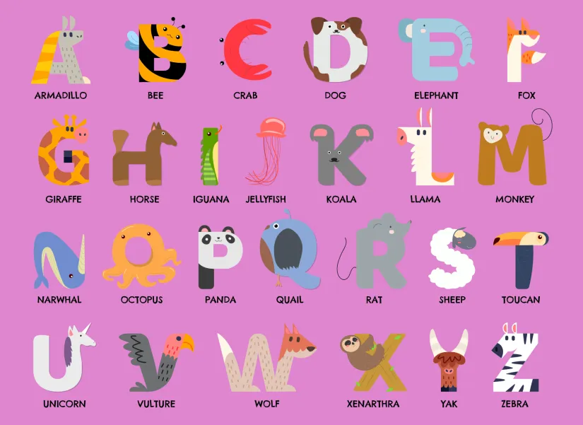 Printable Alphabet Chart